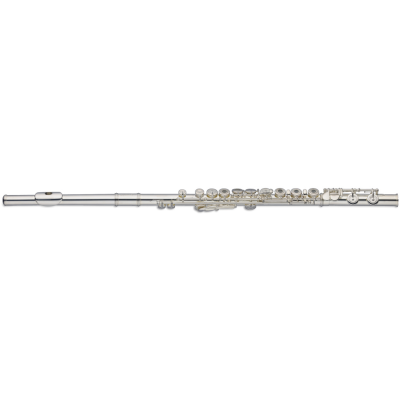 Levante LV-FL5411 C Flute, open holes, offset G, split E, silver plated