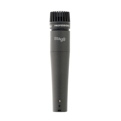 Stagg SDM70 Microphone dynamique cardioïde multifonction, modèle professionnel, cellule DC18