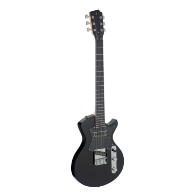 Stagg SVY CST BK Electric guitar, Silveray series, Custom model, with solid alder body