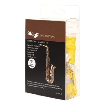 Stagg SCK-PRO-AS Kit d'entretien pour saxophone