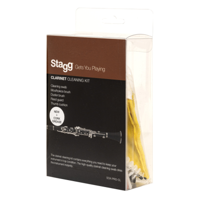 Stagg SCK-PRO-CL Kit d'entretien pour clarinette