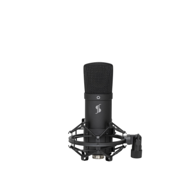 Stagg SUM45 SET Usb-microfoon met nierkarakteristiek, inclusief tafelstatief, shockmount, popfilter en usb-kabel