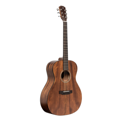 J.N. Guitars DOV-A Acoustic auditorium guitar with solid mahogany top, Dovern series