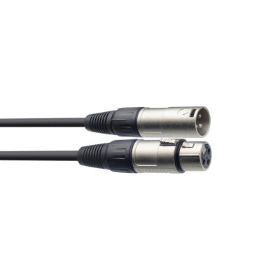 Stagg SMC030 Câble de microphone XLR/XLR (m/f), 30 cm