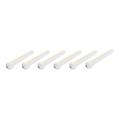 Stagg SP-PIWS-WH Pins for acoustic guitar bridge, plastic, aged white finish