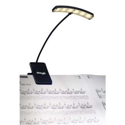 Stagg MUS-LED 6 Multipurpose clip-on and free-standing lamp