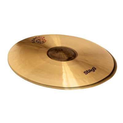 Stagg GENG-HM14E Cymbale Genghis medium 14" pour charleston, série Exo