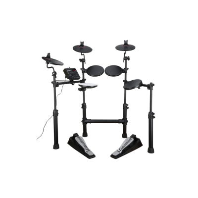 Carlsbro CSD101 Club 100, compacte eletronische drumset, 4 drum pads, 3 cymbals