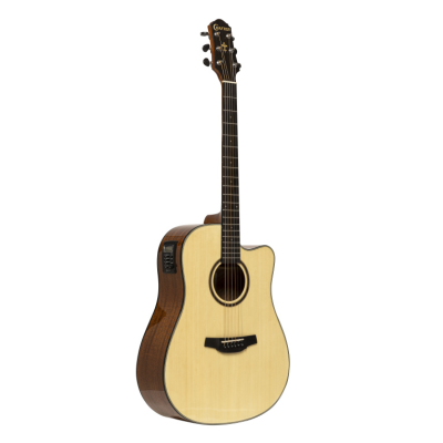 Crafter HD250-CE-N Silver Series 250, electro-acoustic guitar, dreadnought, cutaway, Engelmann spruce top