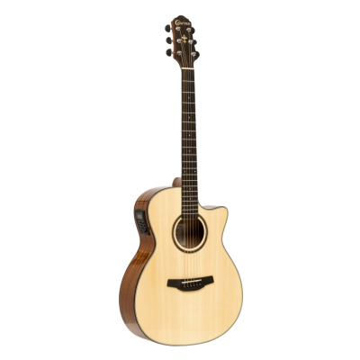 Crafter HT250-CE-N Silver Series 250 electro-acoustic guitar, orchestra model, with cutaway