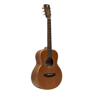 Crafter MINO ALM Mino Series, Mino electro-acoustic guitar, short scale, solid mahogany top, with cover