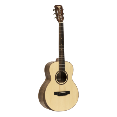 Crafter MINO BK WLN Mino Series, Mino electro-acoustic guitar, short scale, solid spruce top