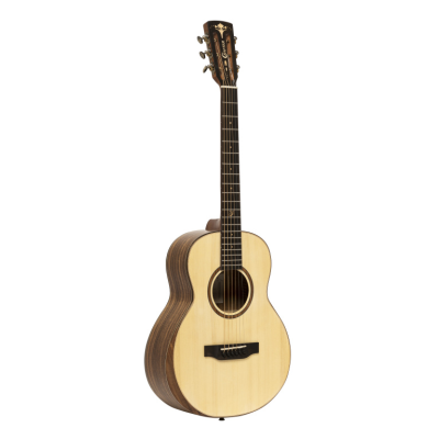 Crafter MINO KOA Mino Series, Mino electro-acoustic guitar, short scale, solid spruce top
