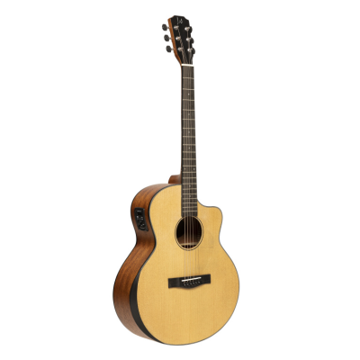 J.N. Guitars GLEN-OCE N Electric-Acoustic Guitar with Spruce Top, Glencairn Series