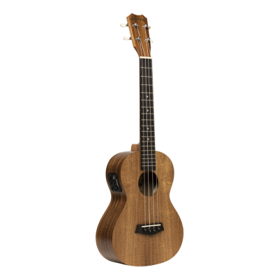 Islander AT-4 FLAMED EQ Electro-acoustic traditional tenor ukulele with flamed acacia top