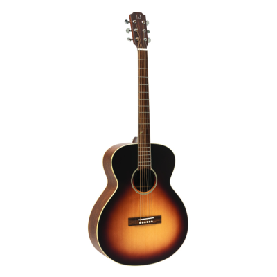 J.N. Guitars EZR-BARITON SNB Acoustic baritone guitar with solid cedar top, EZRA series