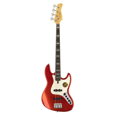 Sire Basses V7+ A4/BMR V7 2nd Gen Series Marcus Miller alder 4-string active bass guitar bright metallic red
