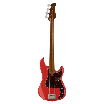 Sire Basses P5 A4/DRD P5 Series Marcus Miller aulne guitare basse passive 4 cordes rouge dakota