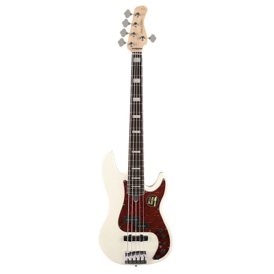 Sire Basses P7+ A5/AWH P7 2nd Gen Series Marcus Miller alder 5-string active bass guitar antique white