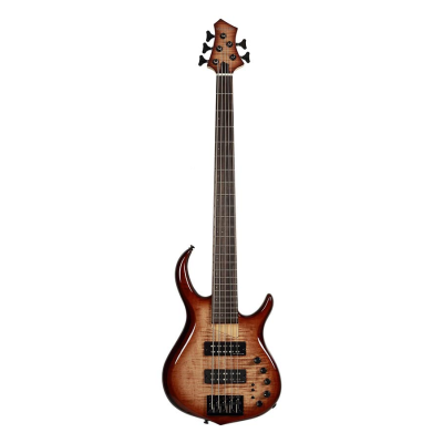 Sire Basses M7+ A5/BRS M7 2nd Gen Series Marcus Miller guitare basse 5 cordes aulne + érable massif marron