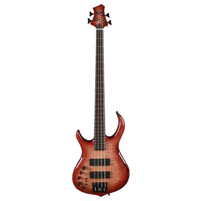 Sire Basses M7+ A4L/BRS M7 2nd Gen Series Marcus Miller lefty alder + solid maple 4-string bass guitar brown