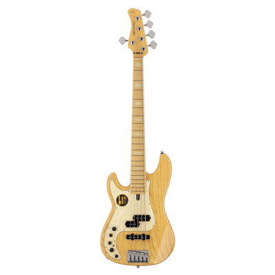 Sire Basses P7+ S5L/NT P7 2nd Gen Series Marcus Miller lefty swamp ash 5-string active bass guitar natural
