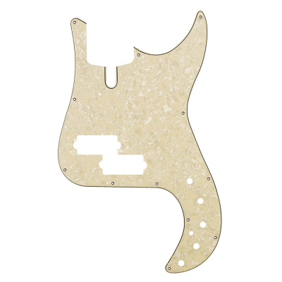 Sire Basses SISP-PG017 Genuine Spare Part pickguard for P-series 4-string PEARL WHITE