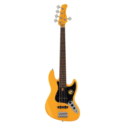 Sire Basses V3P 5/ORG V3-Passive Series Marcus Miller 5-string passive bass guitar orange