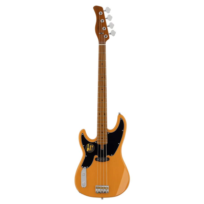 Sire Basses D5 A4L/BB D5 Series Marcus Miller lefty alder 4-string passive bass guitar butterscotch blonde