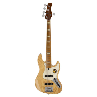 Sire Basses V8 S5/NT V8 Series Marcus Miller guitare basse active 5 cordes en frêne des marais naturel