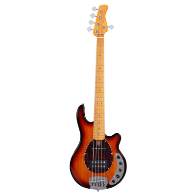 Sire Basses Z7 5/3TS Z Series Marcus Miller mahogany 5-string active bass guitar, 3 tone sunburst