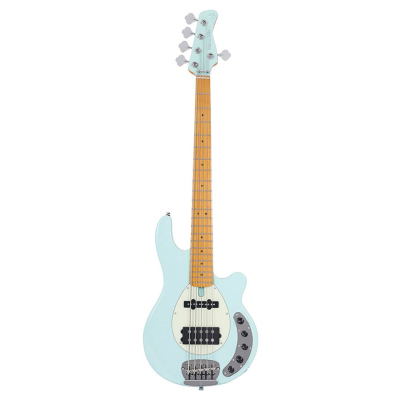 Sire Basses Z7 5/MT Z Series Marcus Miller mahogany 5-string active bass guitar, mint green