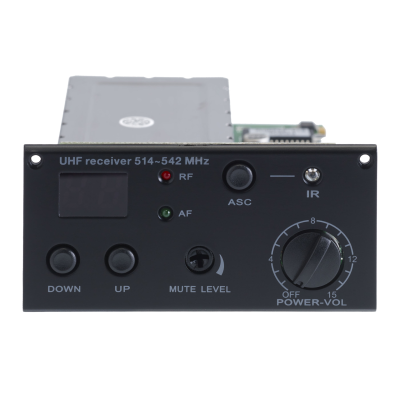 Audiophony Recept F5 UHF ontvanger voor draagbaar geluidssysteem - 500MHz