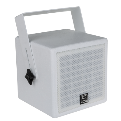 SYNQ SC-05 WHITE Small cube with 5" coaxial speaker - white finish