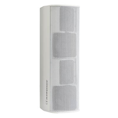 Audiophony iLINE43w 80W / 8 Ohms Column for installation with 4x 3" speaker - White