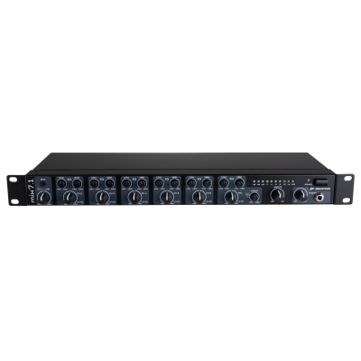 JB Systems MIX 7.1 7 Channel preamp / mixer: Simple and easy to use audio mixer with up to 6 microphone or stereo line inputs !