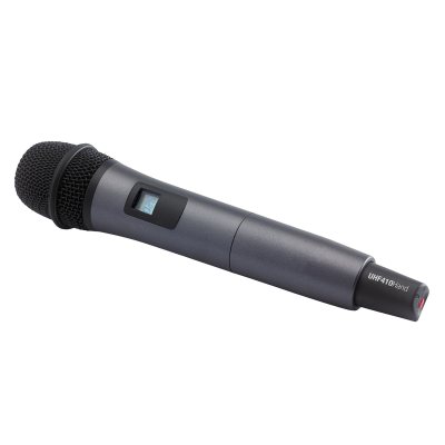 Audiophony UHF410-Hand-F8 Handheld electret UHF microphone - 800MHz range