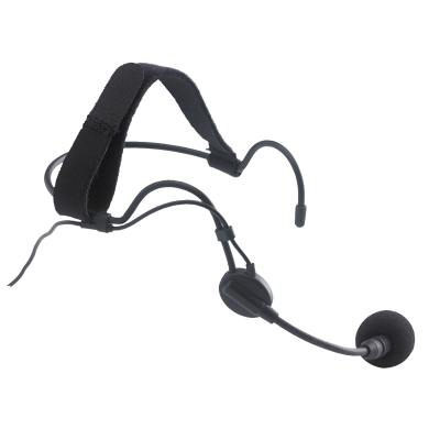 Audiophony UHF410-Head Sweat-proof headband electret microphone - mini XLR