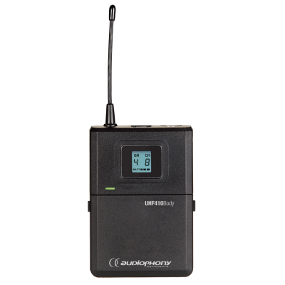 Audiophony UHF410-Body-F5 UHF body pack sender - 500MHz range