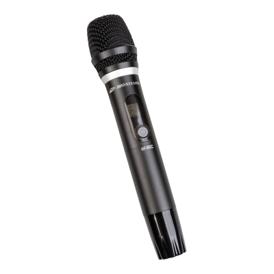 JB Systems HF-MIC Wireless hand microphone for use with the HF-TWIN RECEIVER