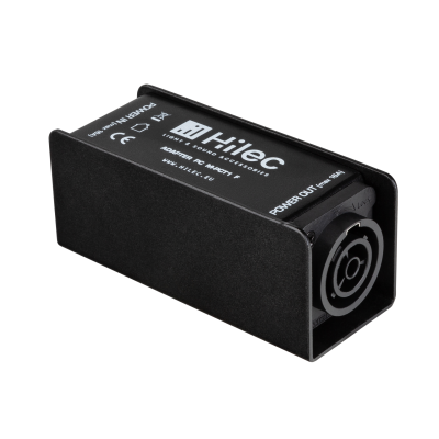 Hilec ADAPTER PC M-PCT1 F Adapter Seetronic Powercon TRUE1 F compatibel (SAC3FPX) naar Seetronic Powercon M compatibel (SAC3MPA)