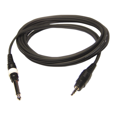 Hilec CL-71/6 Male stereo 3.5mm mini Jack / Male stereo 6.35 Jack line cable - 6m