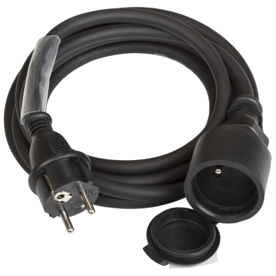 Hilec POWERCABLE-3G1,5-3M-F Power extension cable with French Shuko connectors.