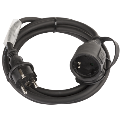 Hilec POWERCABLE-3G1,5-3M-G Power extension cable 3G1,5 and German Shuko connectors