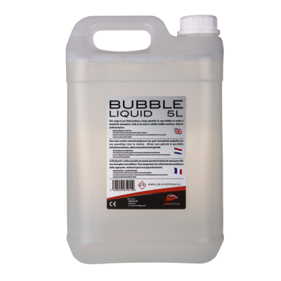 JB Systems BUBBLE LIQUID 5L Bubble vloeistof