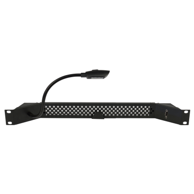 Hilec SnakeRack White COB LEDs rack flex light with USB charger - gooseneck