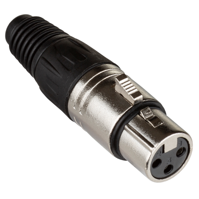 Hilec XLR female CABLE Female XLR connector for cable (2 pieces)