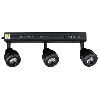 JB Systems ACCU-LIGHTBAR Compacte maar krachtige, budgetvriendelijke LED projector met Li-ion batterij akku
