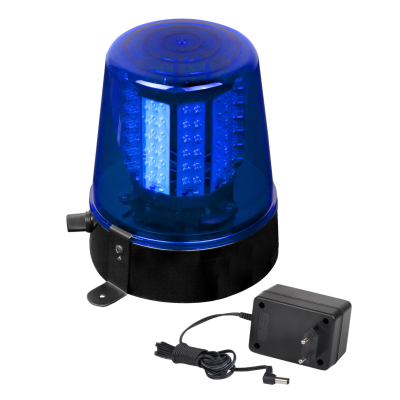 JB Systems LED POLICE LIGHT BLUE Blue warning light based on 108 extremely bright LEDs