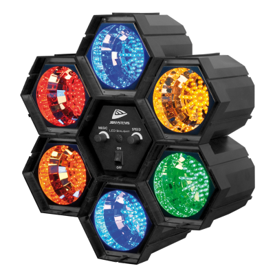 JB Systems LED SIXLIGHT Music controlled, 6-channel running light
